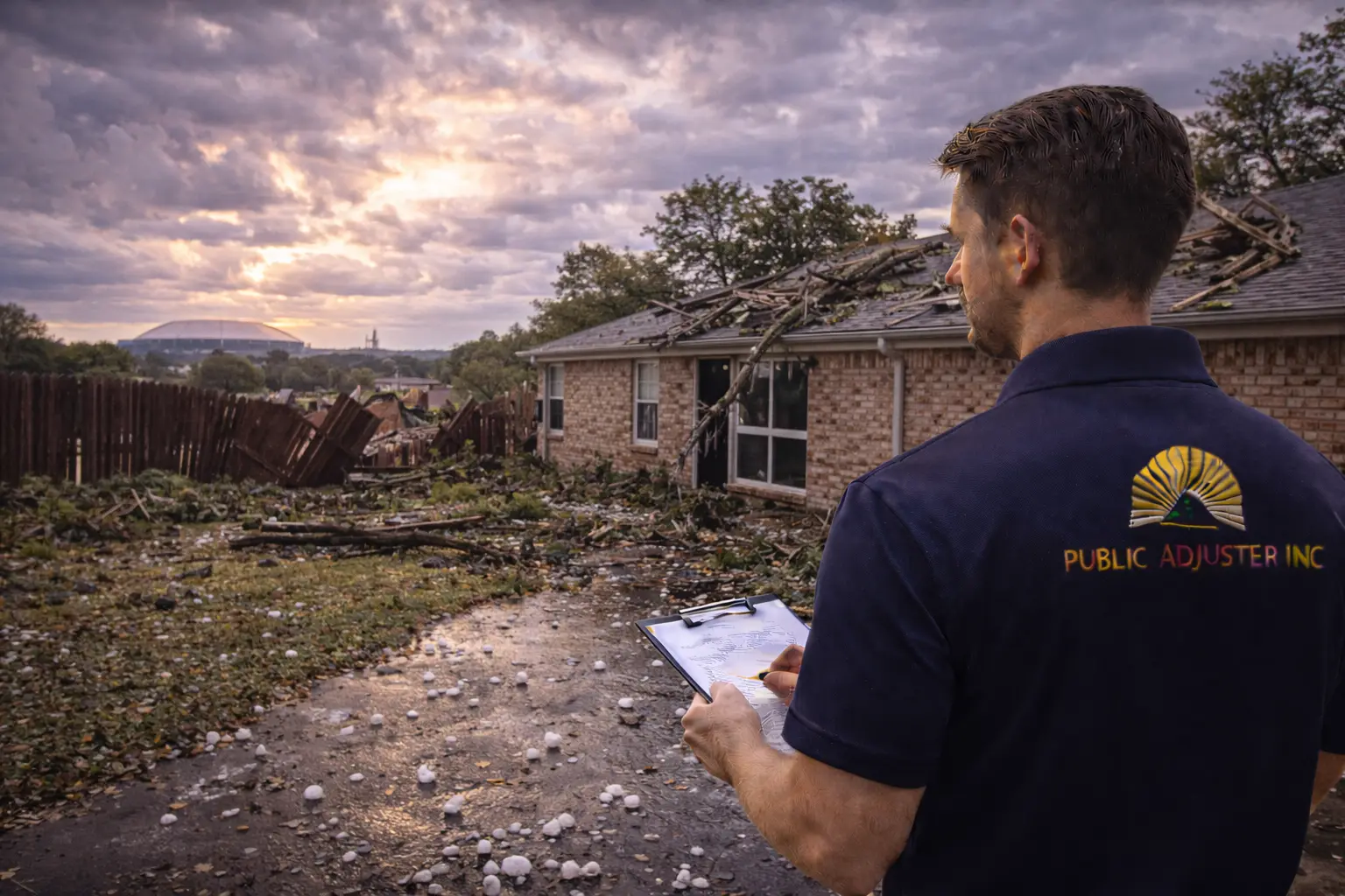 Public adjuster in Arlington, TX serving Tarrant County property owners