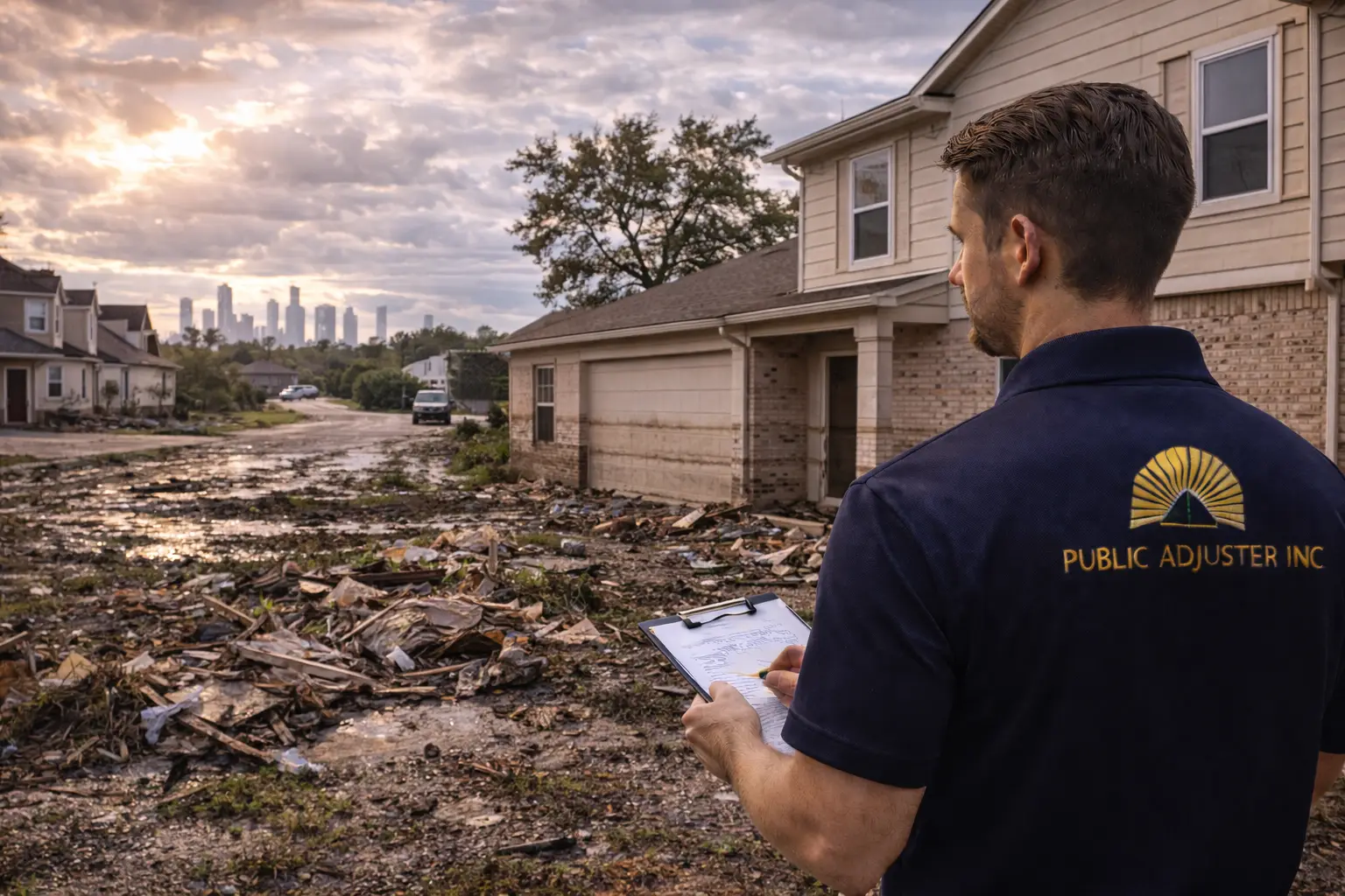 Public adjuster in Houston, TX serving Harris County property owners