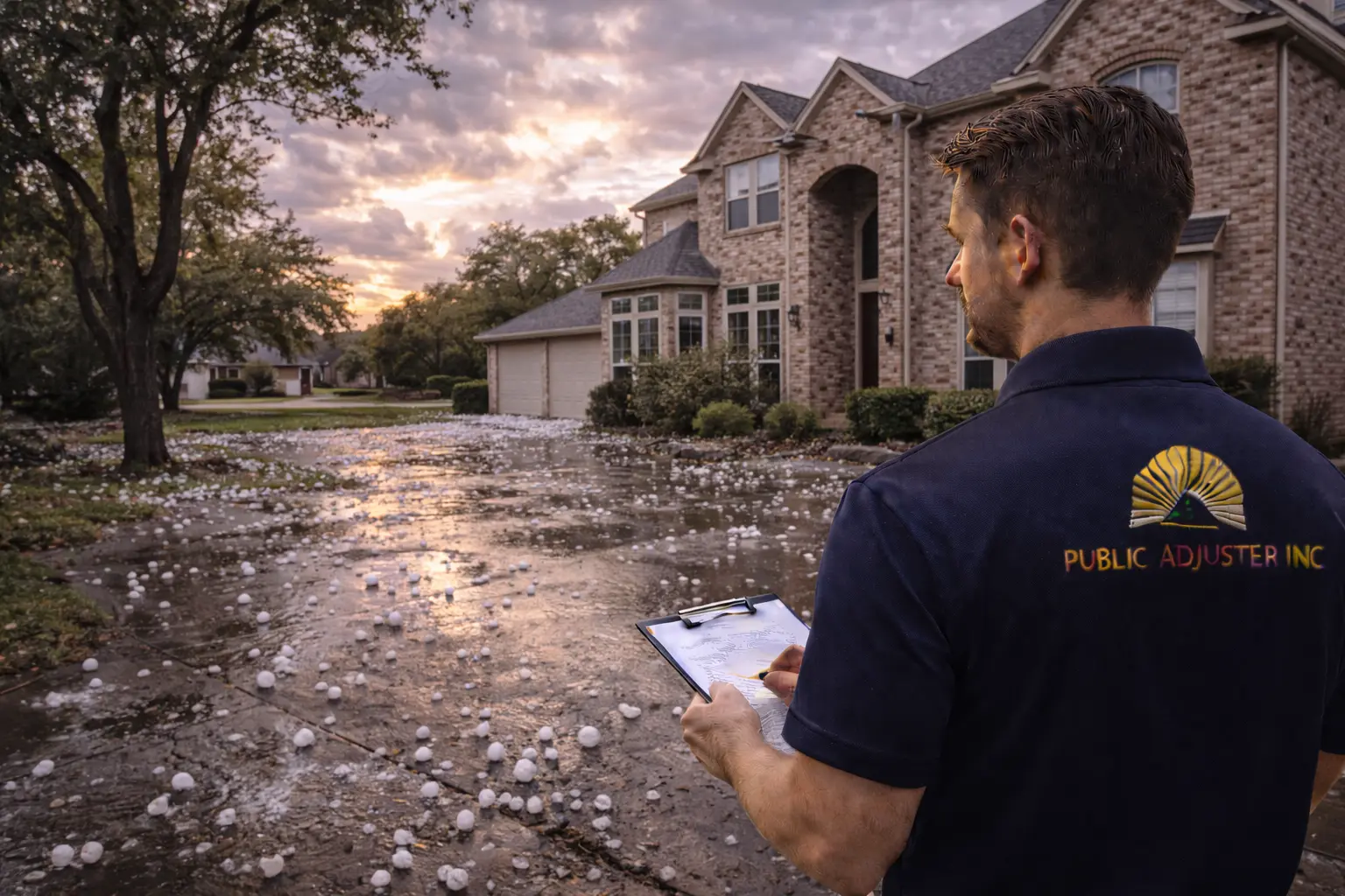 Public adjuster in Plano, TX serving Collin County property owners